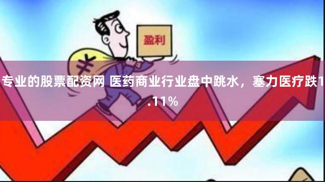 专业的股票配资网 医药商业行业盘中跳水，塞力医疗跌1.11%