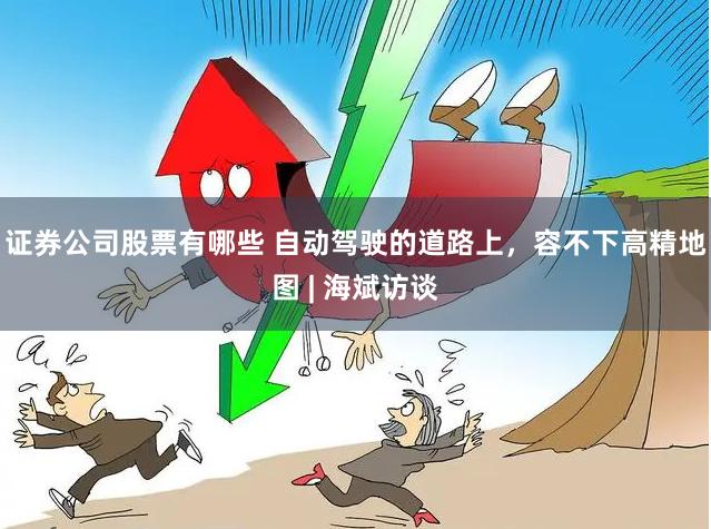 证券公司股票有哪些 自动驾驶的道路上，容不下高精地图 | 海斌访谈